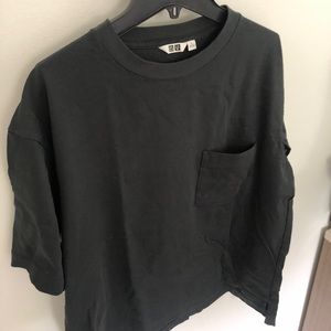 Uniqlo shirt, square shape